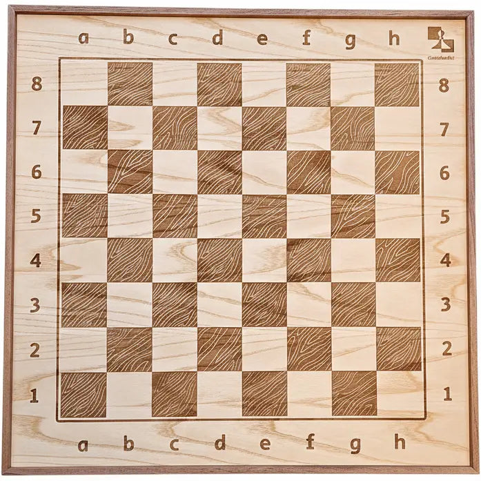 ChessboRN - Ash veneer - vertical chess board 800x800