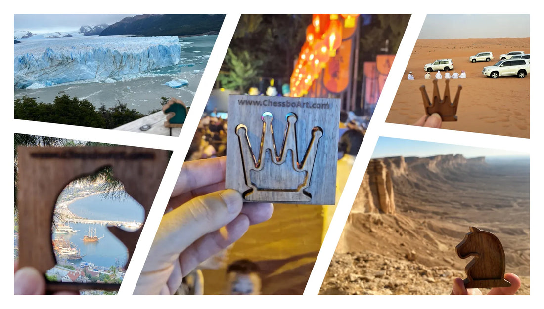 ChessboTravel – Chess Pieces That Traveled the World