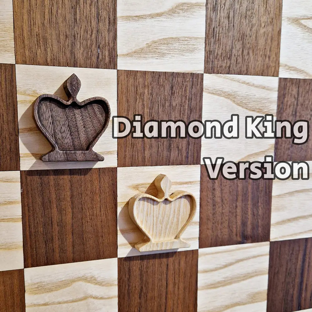 Diamond Chess King for hanging board